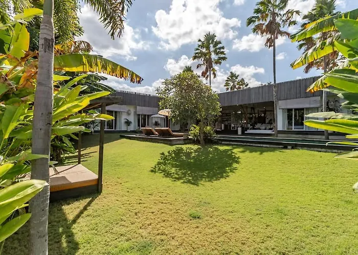New 5br Rice Field Views Dream Escape Ferienhaus Kerobokan