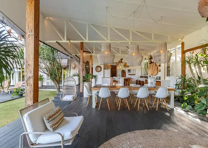 New 5br Rice Field Views Dream Escape Ferienhaus Kerobokan