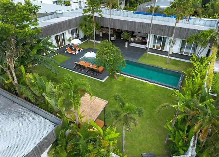 New 5br Rice Field Views Dream Escape Ferienhaus Kerobokan